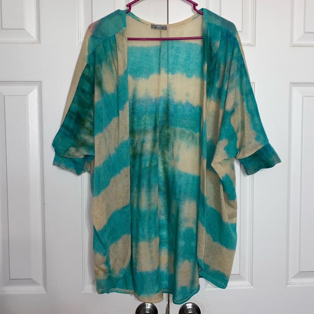 Tye dye cardigan